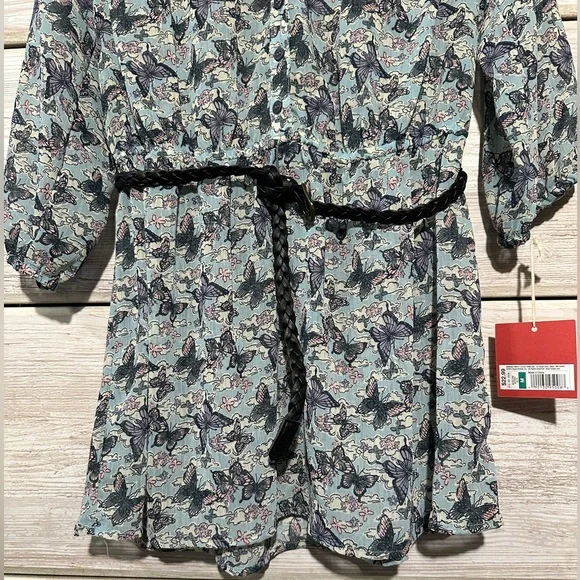 NWT Mossimo Flowy Top W Belt - Picture 5 of 5